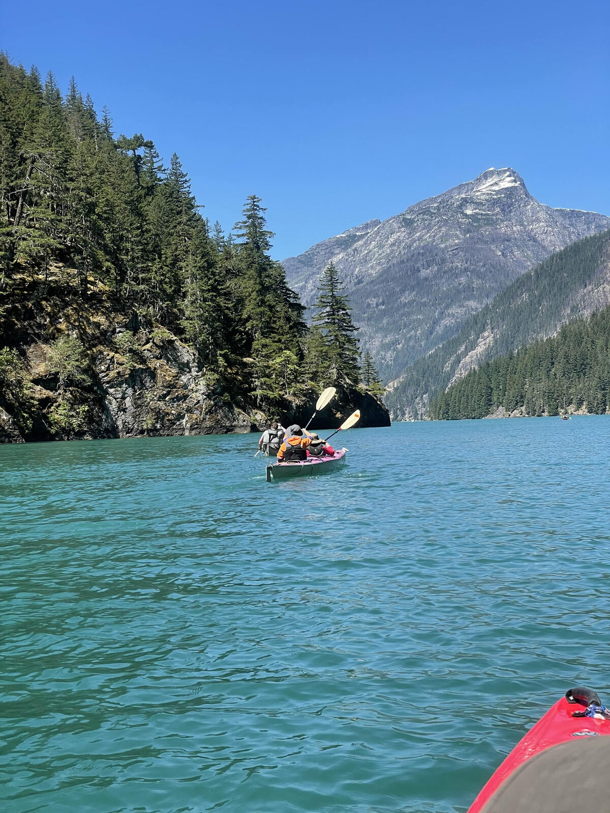 Scouts river tubing on the Yakima River